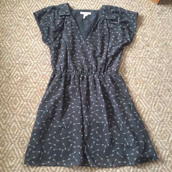 BCBGeneration Arrow Print After Dark Dress - Picture 3 of 3